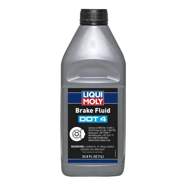 LIQUI MOLY Brake Fluid DOT 4, 1 liter bottle